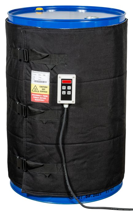 Värmemantel för fat 200–220 liter, 1 200 W, 0–90 °C