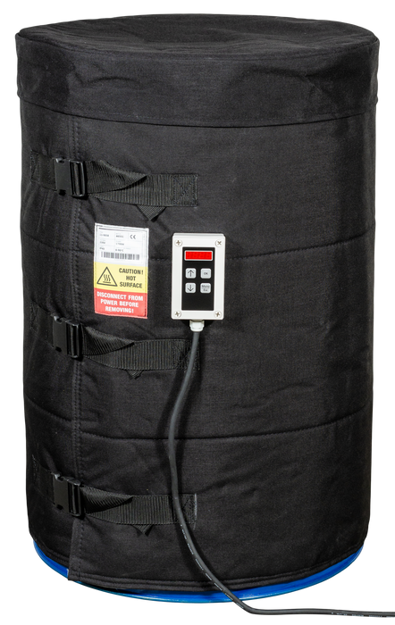 Värmemantel för fat 200–220 liter, 1 200 W, 0–90 °C