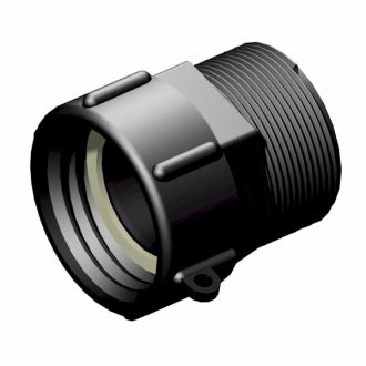 IBC S60X6 x 2 tums BSP hane adapter